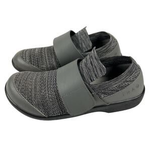 Alegria PG Lite " Dasher" Gray Shoes Knit Fabric Comfort Shoes Women's US 9/ 39
